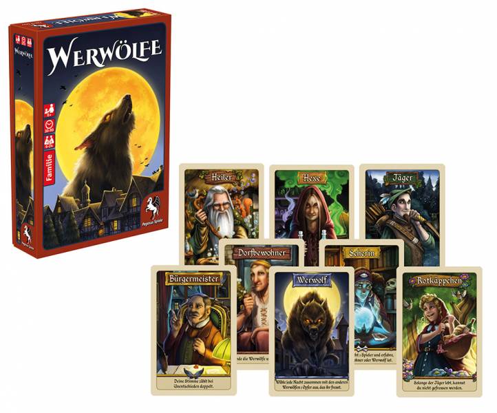 Kartenspiel Werwölfe - Lindaxx