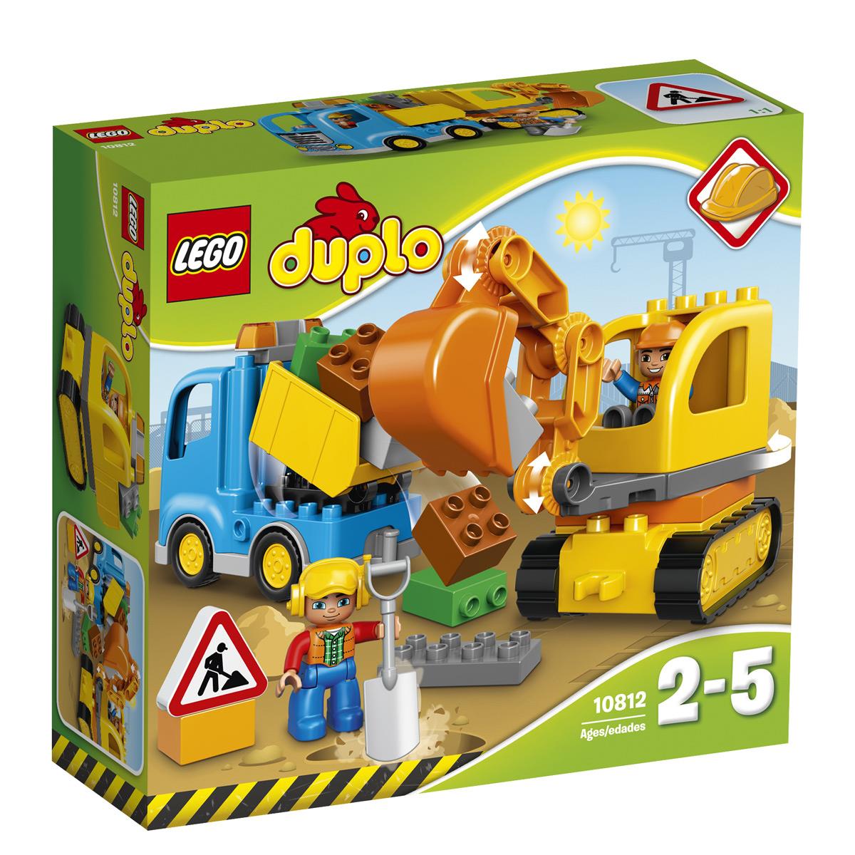 LEGO® DUPLO® Baustelle Bagger & Lastwagen - Lindaxx