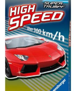 RAVENSBURGER Supertrumpf Quartett High Speed Kinder Kartenspiel Spielkarten 
