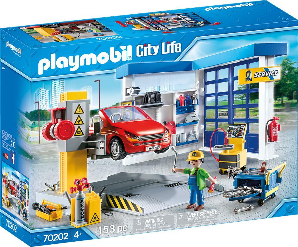 Topartikel Playmobil Set Citylife Autowerkstatt,Autowerkstatt,Weihnachtsgeschenk 