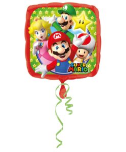 Folienballon Mario Bros, 43 cm