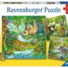 Ravensburger Kinderpuzzle 05180 - Im Urwald - 3x49 Teile