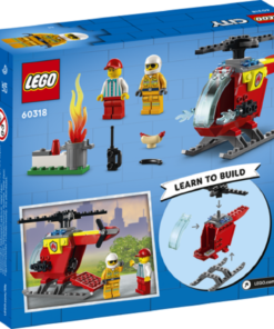 LEGO® City Fire 60318 Feuerwehrhubschrauber1