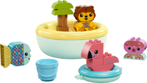 LEGO® DUPLO® Creative Play 10966 Badewannenspaß  Schwimmende Tierinsel2