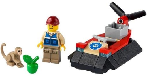 LEGO® City 30570 Luftkissenboot für Tierrettungen1