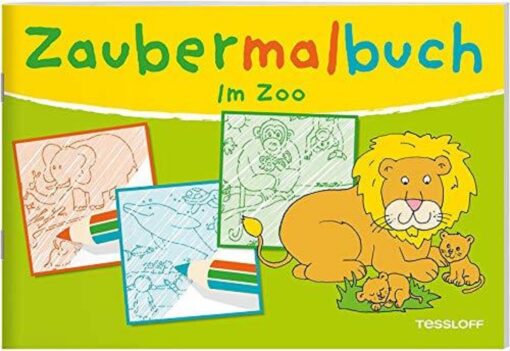 Tessloff Zaubermalbuch. Im Zoo