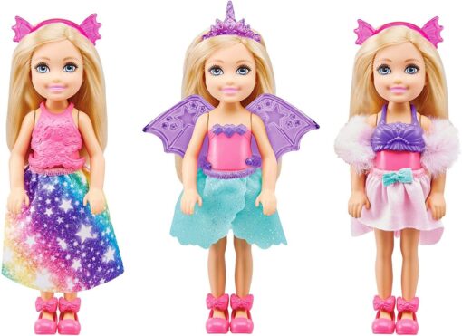 Barbie Dreamtopia Chelsea Puppe (blond), Anziehpuppe, Meerjungfrau2
