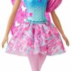Barbie Dreamtopia Fee (pinke Haare) Puppe mit Flügeln