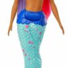 Barbie Dreamtopia Meerjungfrau Puppe pinkes und lilafarbenes Haar