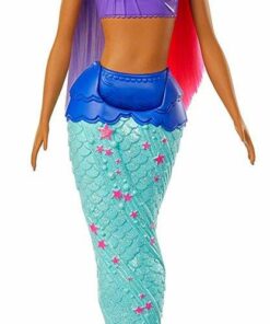 Barbie Dreamtopia Meerjungfrau Puppe pinkes und lilafarbenes Haar