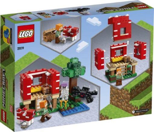 LEGO® Minecraft™ 21179 Das Pilzhaus1