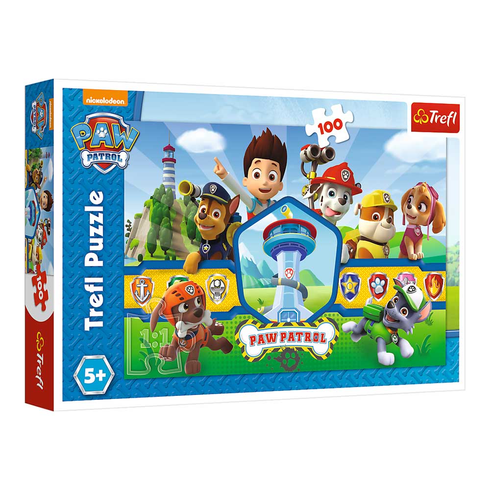 Puzzle mit 100 Teilen - Paw Patrol - Lindaxx