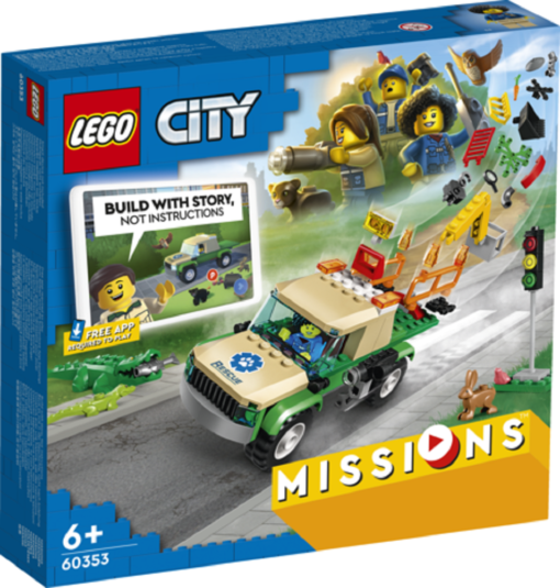 LEGO® City Missions 60353 Tierrettungsmissionen