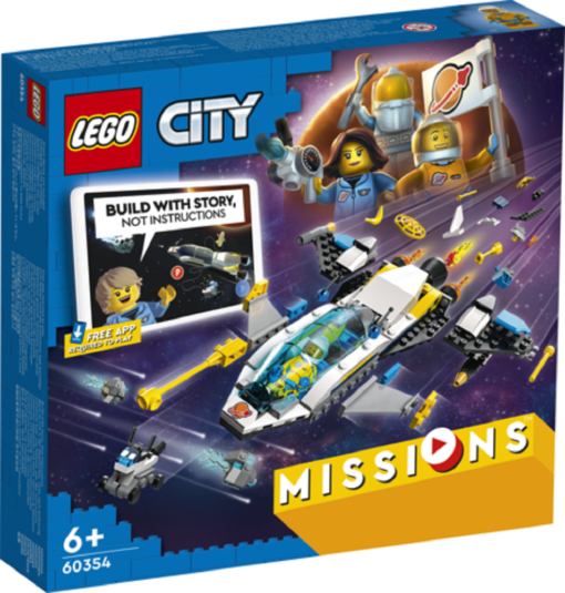 LEGO® City Missions 60354 Erkundungsmissionen im Weltraum