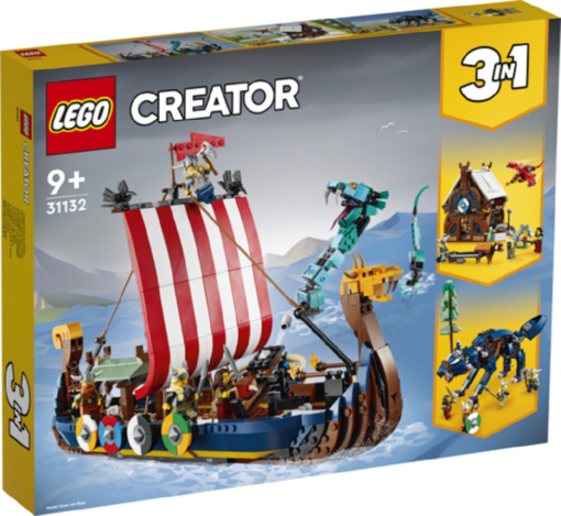 LEGO® Creator 31132 Wikingerschiff mit Midgardschlange