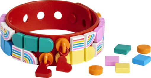 LEGO® DOTS 41953 Regenbogen Armband mit Anhängern2