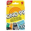 Mattel Games O'NO 99 Kartenspiel, Familienspiel