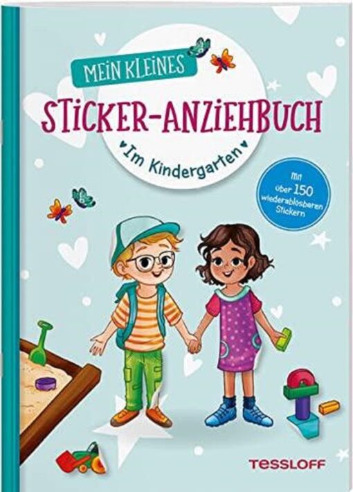Tessloff Mein kleines Sticker-Anziehbuch. Im Kindergarten
