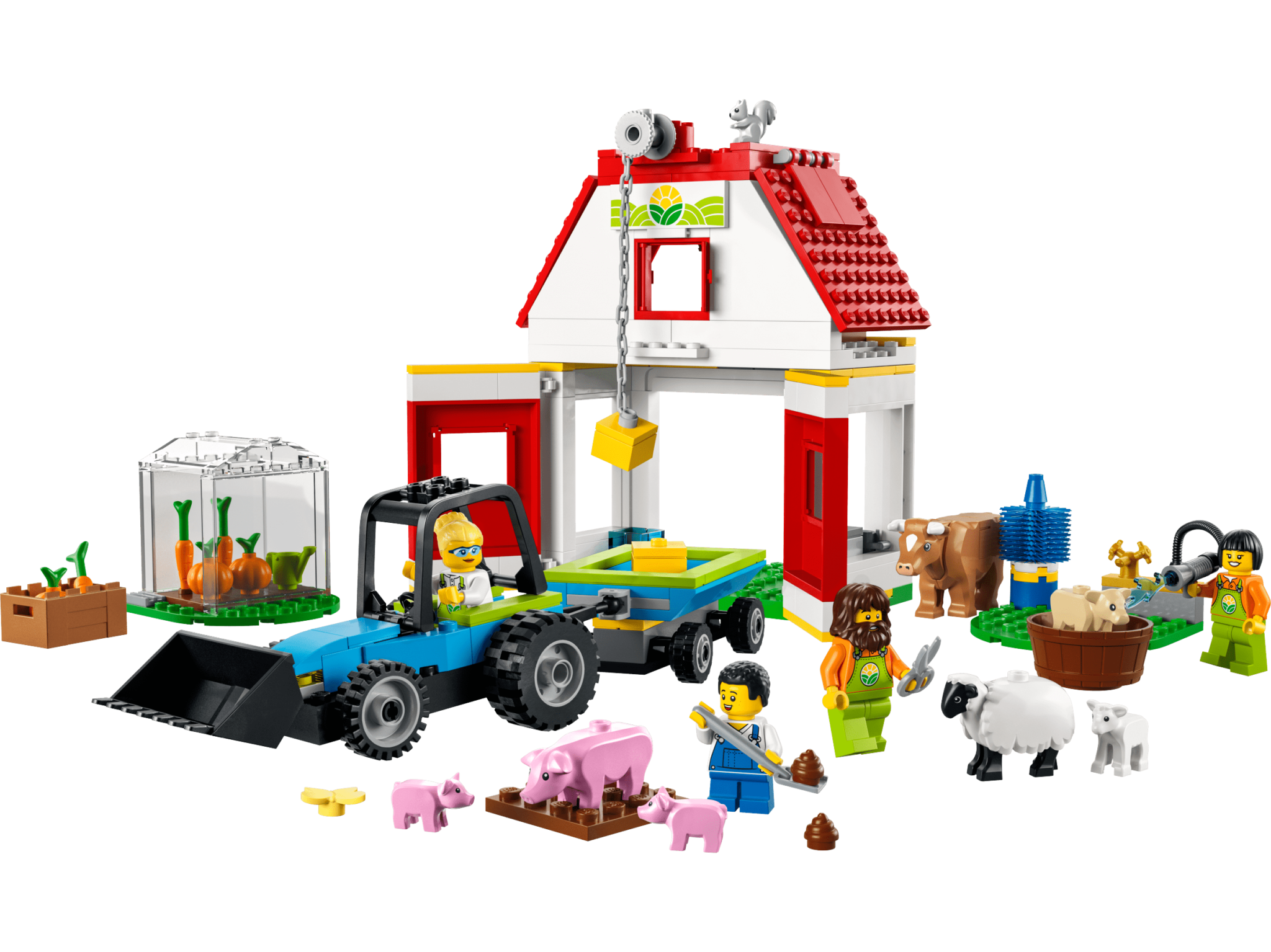 spielzeug bauernhof mit tieren LEGO® City 60346 Bauernhof mit Tieren - Lindaxx