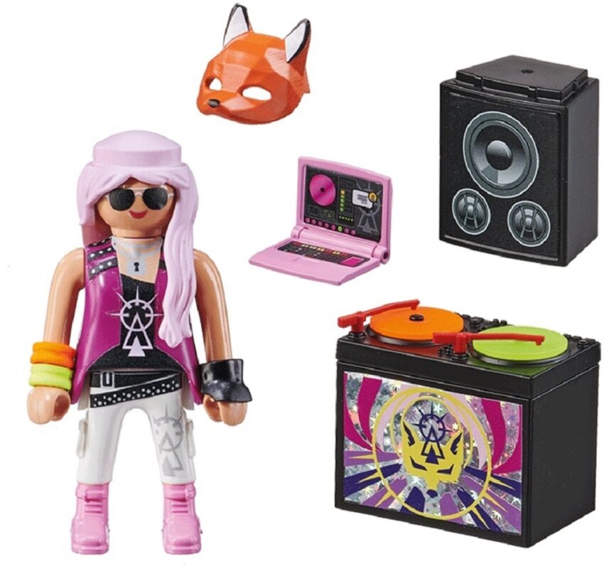 Playmobil Special Plus Dj Con Mesa De Mezclas Mlc08 1 Dj