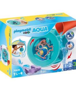 PLAYMOBIL-70636-1-2-3-Aqua-Wasserwirbelrad-mit-Babyhai