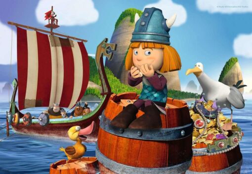 Ravensburger Puzzle Unser kluges Köpfchen Wickie – Bild 3