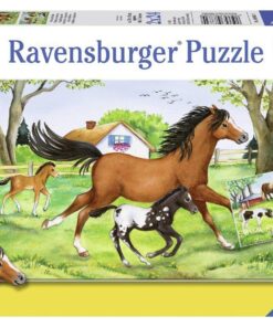 Ravensburger Puzzle Welt der Pferde, 2 x 24 Teile