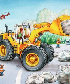 Ravensburger Puzzle Bagger und Waldtraktor 2x24 Teile1