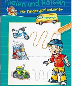 Tessloff Malen und Rästeln für Kindergartenkinder - Fahrzeuge