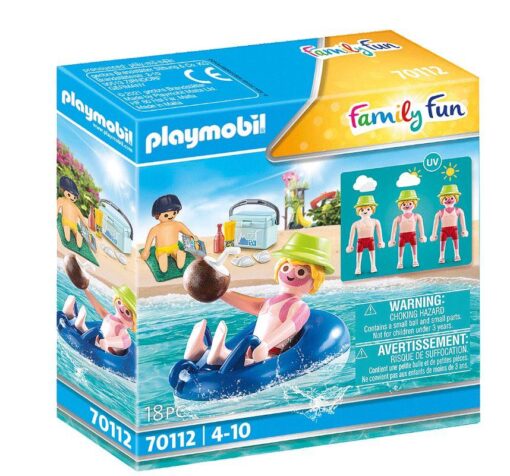 70112 Family Fun Badegast mit Schwimmreifen