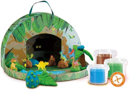 SES Creative Jurassic-Dinowelt Knete Spielkoffer – Bild 2