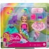 Barbie Dreamtopia Chelsea Puppe (blond), Anziehpuppe, Meerjungfrau