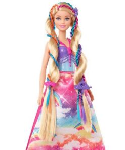 Barbie Dreamtopia Prinzessin Puppe inkl. Haare zum Flechten, Anziehpuppe1