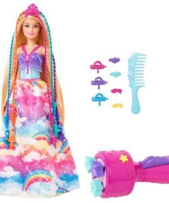 Barbie Dreamtopia Prinzessin Puppe inkl. Haare zum Flechten, Anziehpuppe2