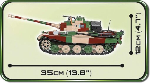 Cobi 2540 Historical Collection PzKpfw VI Ausf8