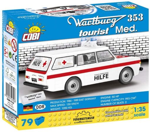Cobi Wartburg 353 Krankenwagen1