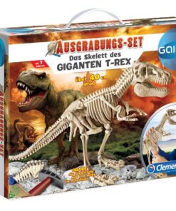 Das Skelett des Giganten T-Rex