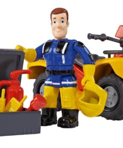 Feuerwehrmann Sam Mercury-Quad mit Figur2