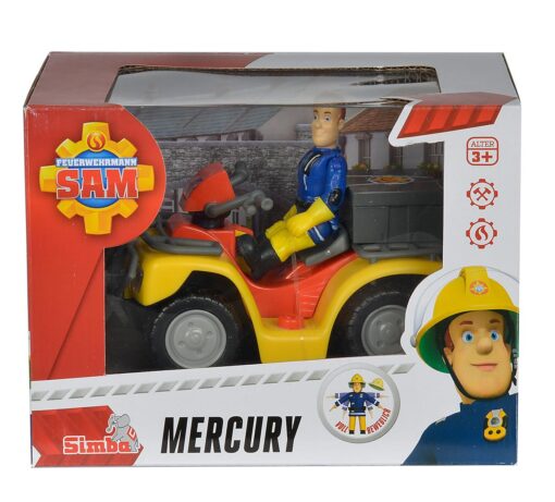Feuerwehrmann Sam Mercury-Quad mit Figur3