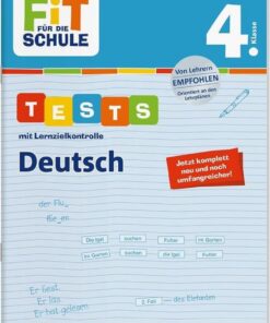 Fit für die Schule Tests mit LKZ Deutsch 4. Klasse