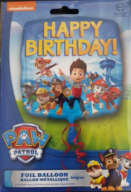 Happy Birthday Paw Patrol