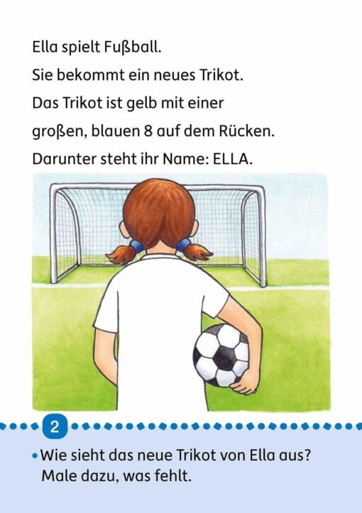 Hauschka Verlag Erstleseblock - Sportlich, sportlich!, A5-Block3