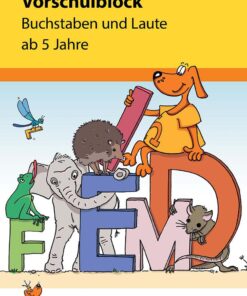 Hauschka Verlag Vorschulblock Buchstaben und Laute