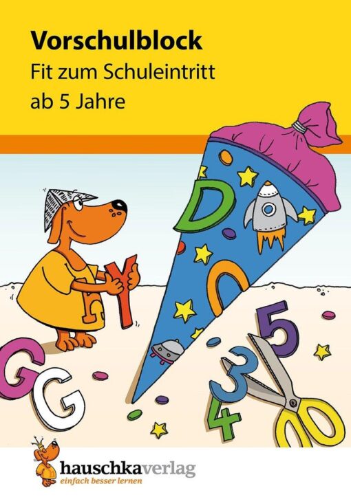 Hauschka Verlag Vorschulblock Fit zum Schuleintritt ab 5 Jahre
