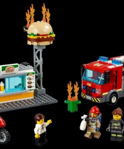 LEGO City Feuerwehreinsatz im Burger Laden