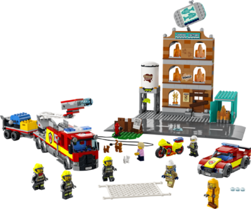 LEGO® City Fire 60321 Feuerwehreinsatz mit Löschtruppe3