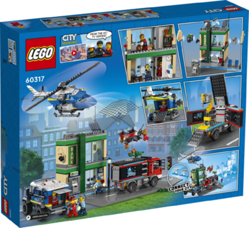 LEGO® City Police 60317 Banküberfall mit Verfolgungsjagd1