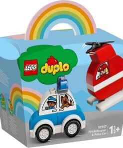 LEGO® DUPLO® Creative Play 10957 Mein erster Feuerwehrhubschrauber und mein erstes Polizeiauto