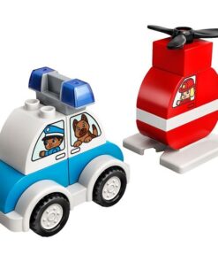 LEGO® DUPLO® Creative Play 10957 Mein erster Feuerwehrhubschrauber und mein erstes Polizeiauto2