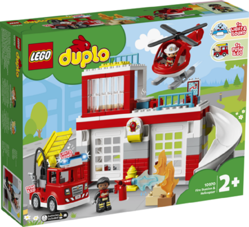 LEGO® DUPLO® Town 10970 Feuerwehrwache mit Hubschrauber